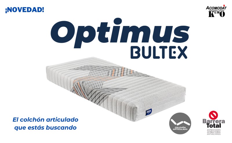 Pikolin relanza el colchón Bultex 'Optimus', especial para camas articuladas.