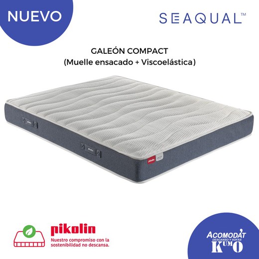 Nuevo colchón 'Galeón Compact' de la gama Seaqual de Pikolin