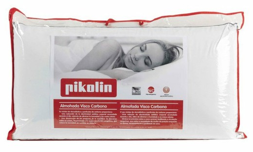 Almohada Pikolin de Viscoelática de Carbono.  Adios a los malos olores !!