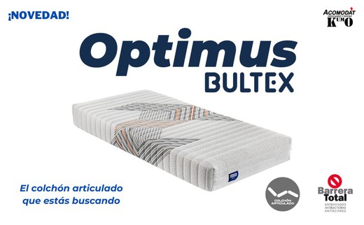 Pikolin relanza el colchón Bultex 'Optimus', especial para camas articuladas.