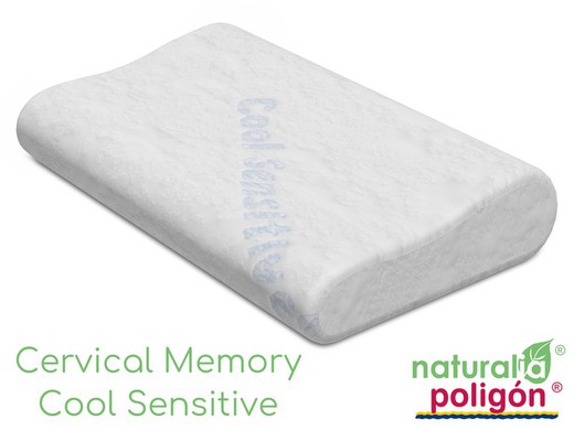 Almohada Cervical Memory Cool Sensitive - Naturalia