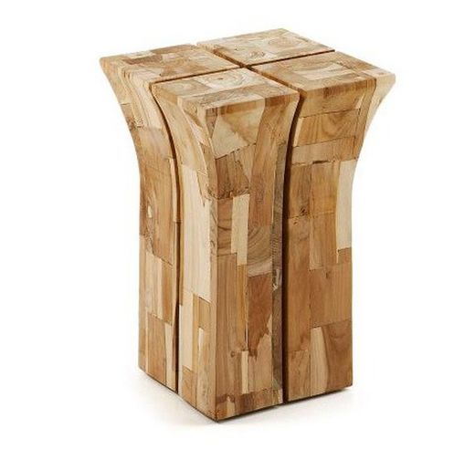 Pieza Decorativa Madera Teka Natural