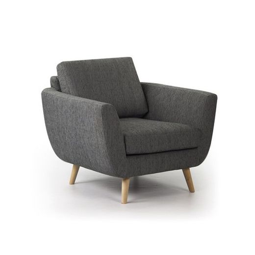 Sillón sueco gris oscuro 92 cm ancho – Sun